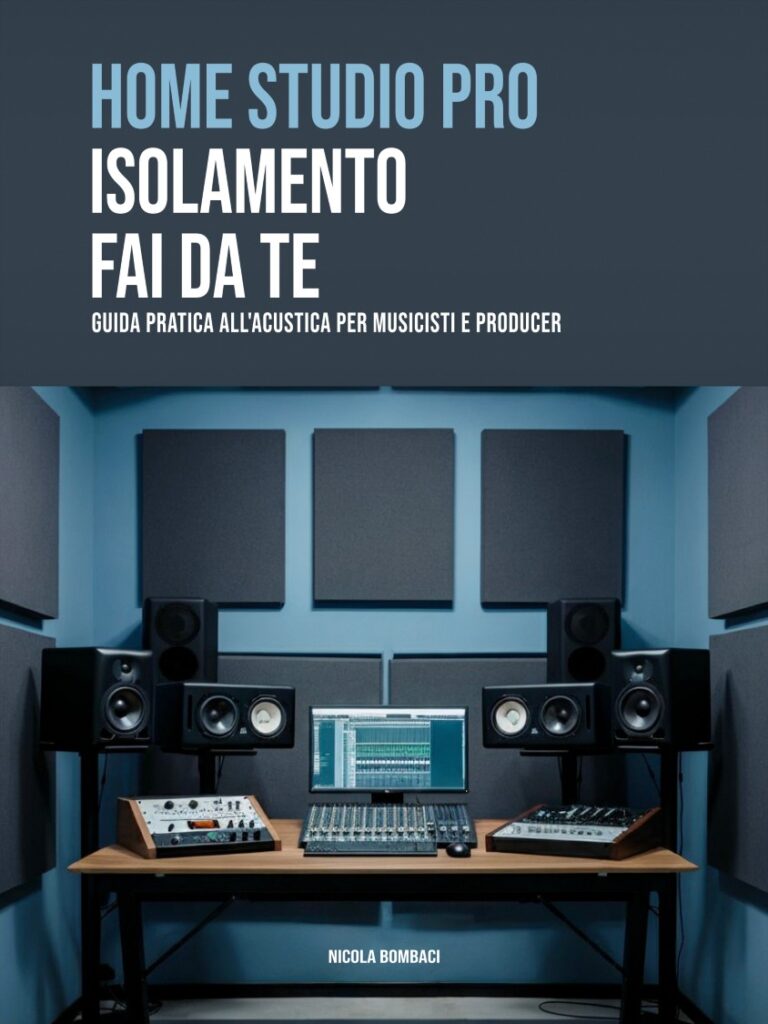 Copertina ebook "Home Studio Pro: Isolamento Fai-da-Te"