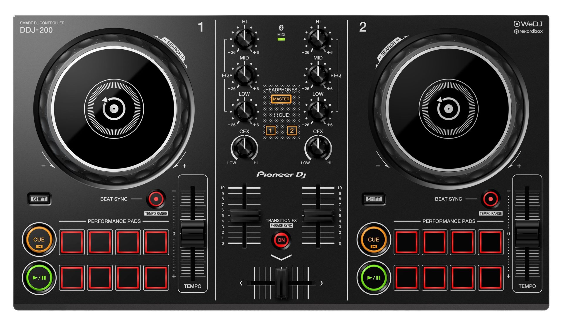 console dj pioneer ddj 200