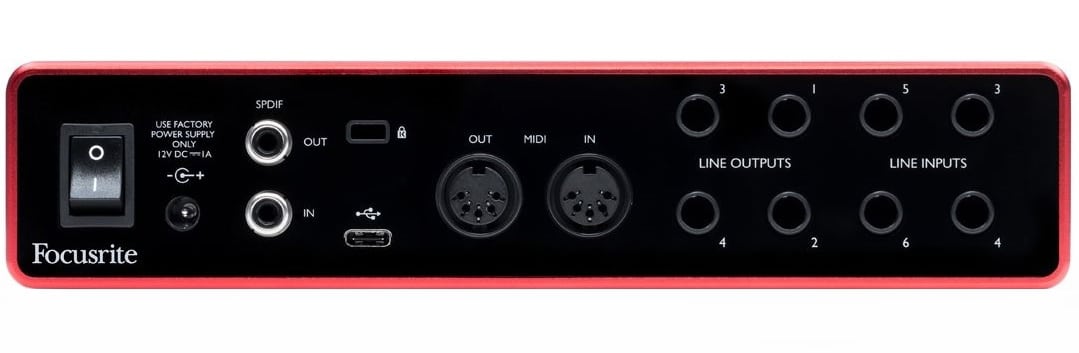 focusrite scarlett 8i6 3rd gen retro