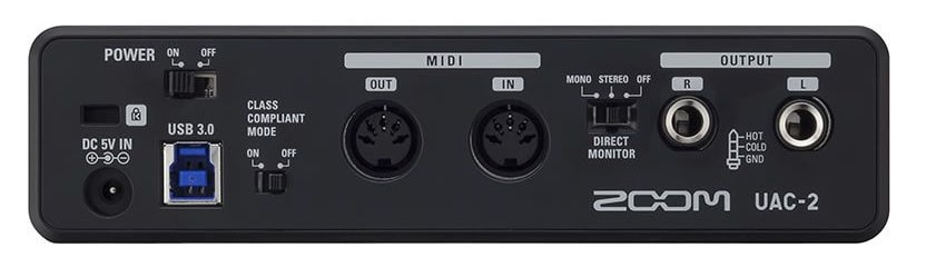 zoom uac 2 scheda audio retro