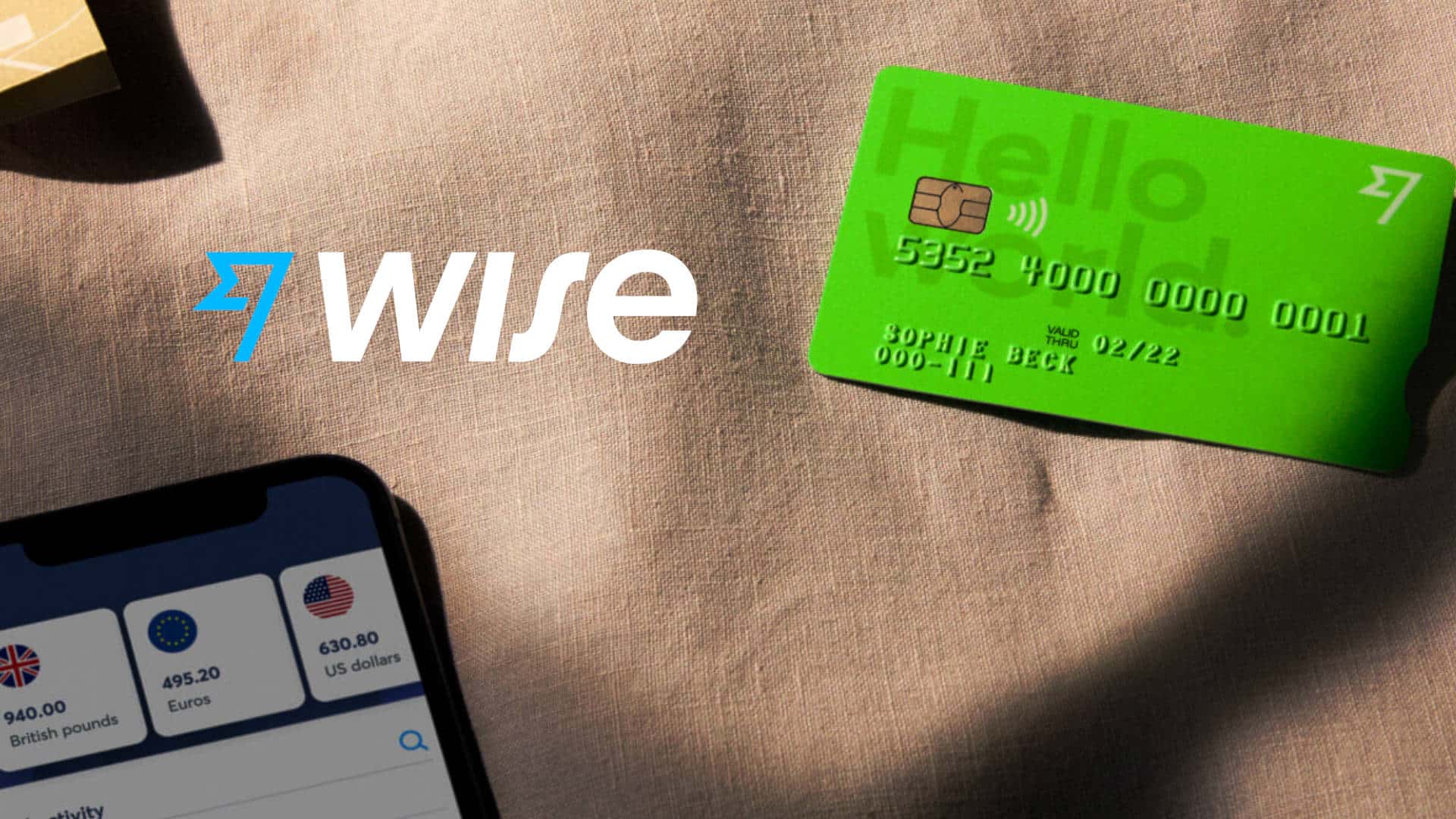 wise logo carte app